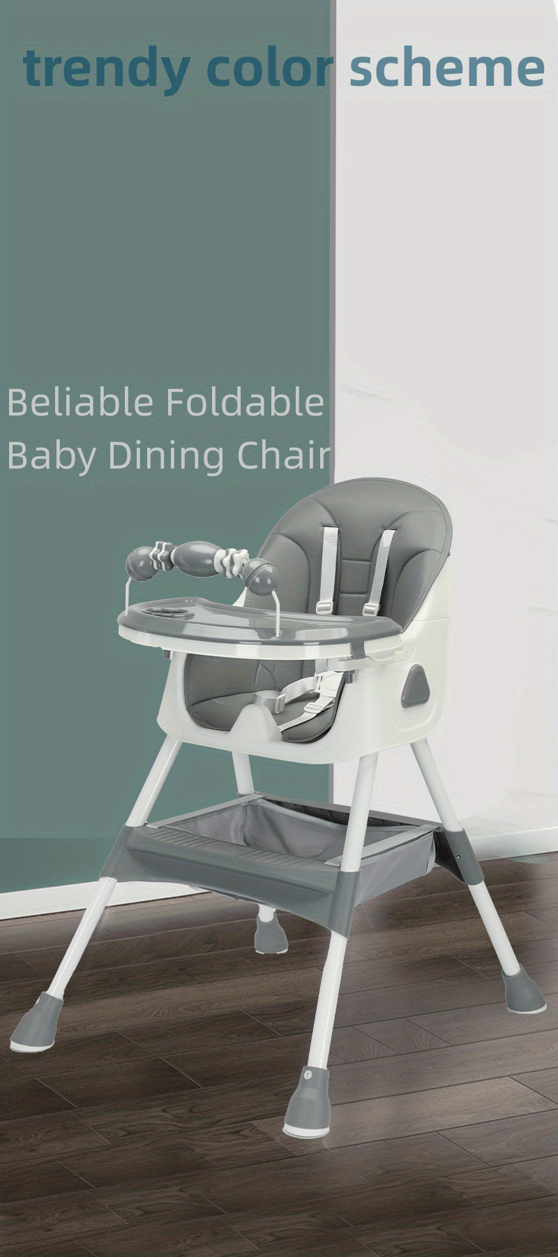 Chaise haute multifonctionnelle pour tout-petits — Monptitlou