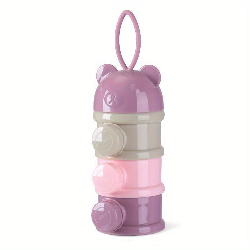 Doseur de lait en poudre portable à 4 étages