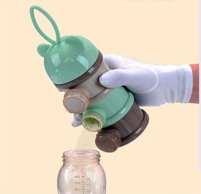 Boîte à Lait en Poudre Portable pour Bébé à Quatre Étages — Monptitlou