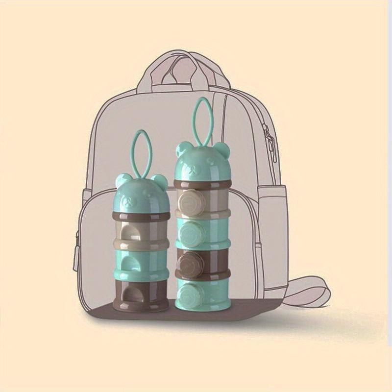 Boîte à Lait en Poudre Portable pour Bébé à Quatre Étages — Monptitlou
