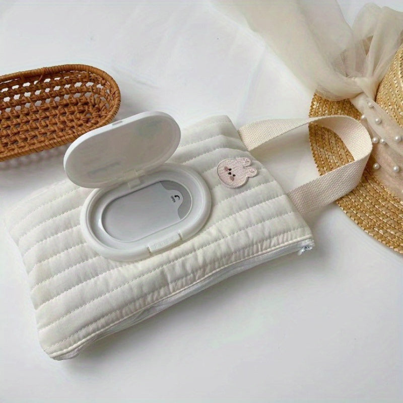 Étui pour lingettes humides style coréen Ins Cute Animal