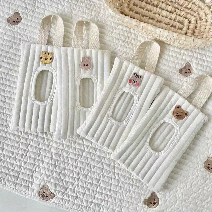 Étui pour lingettes humides style coréen Ins Cute Animal
