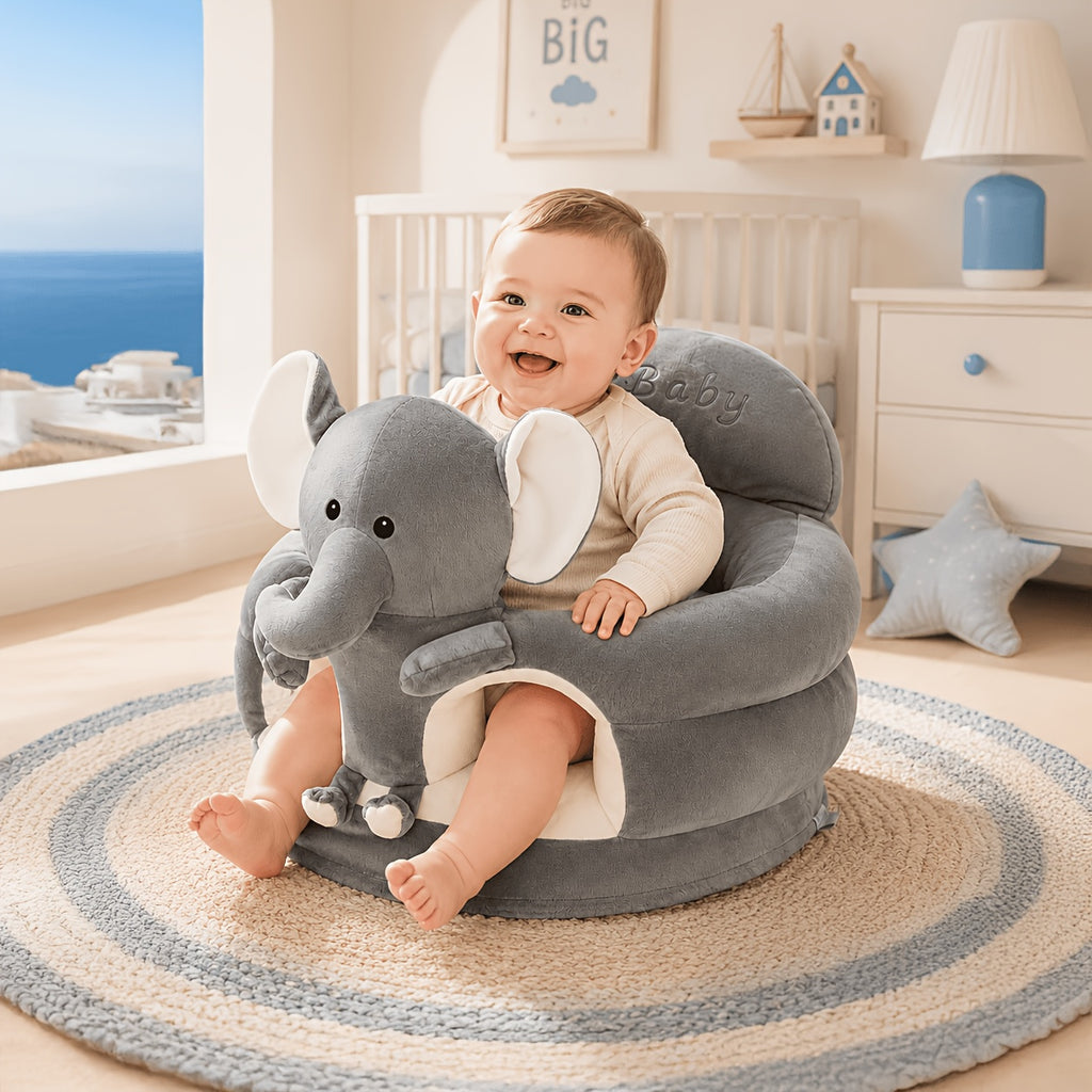 Chaise assise en forme d’animal avec dossier et accoudoirs — Monptitlou