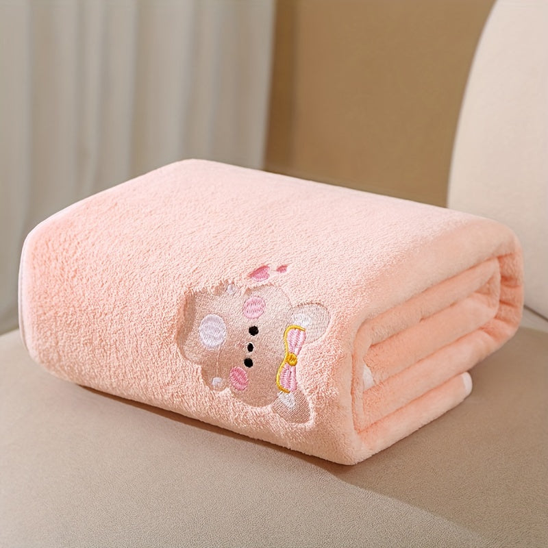 Nouvelle Serviette de Bain Pour Nouveau-né, Super Douce Et Absorbante — Monptitlou