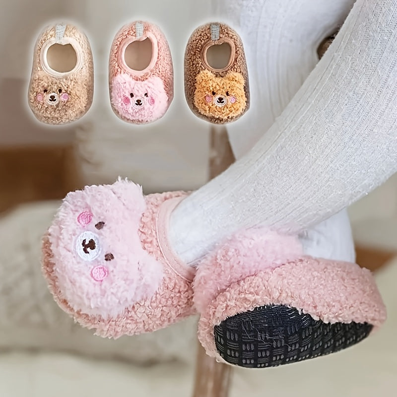 Chaussons et chaussettes d'intérieur pour tout-petits Blush Baby Bear à — Monptitlou