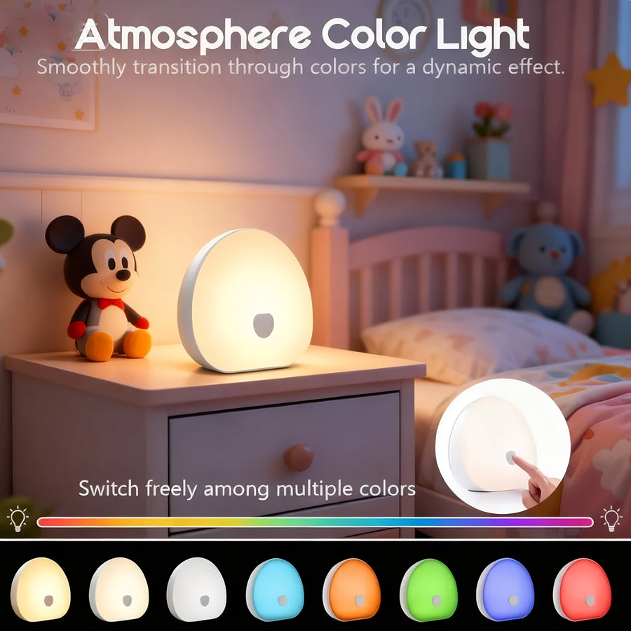 Lampe de nuit aide-sommeil, LED avec bruit blanc apaisant — Monptitlou
