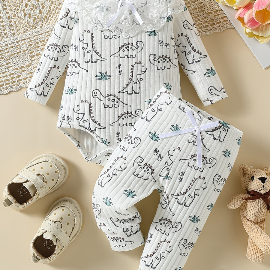 Ensembles manches longues bébé fille — Monptitlou