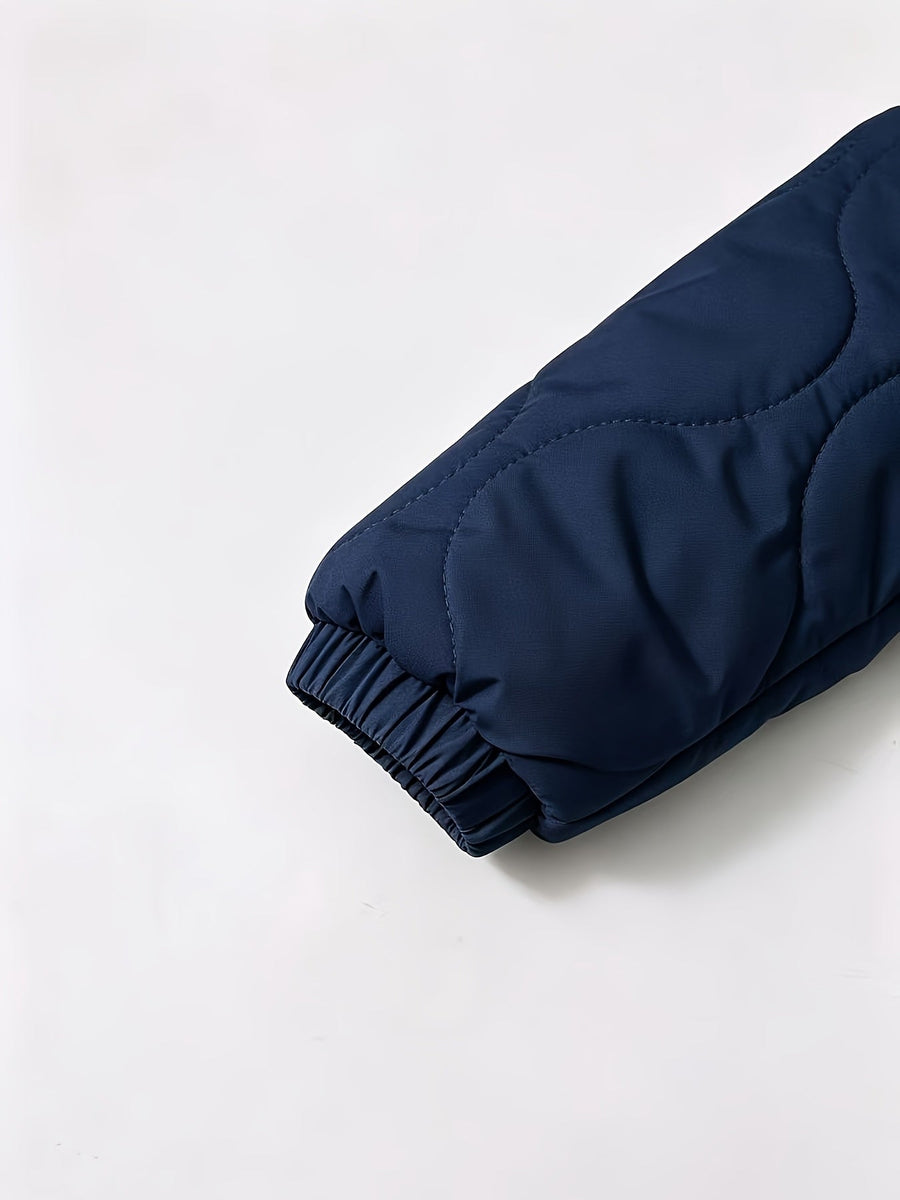 Combinaison d'hiver épaisse en polaire pour l'automne et l'hiver, résistante au froid, chaude, avec design oreilles mign