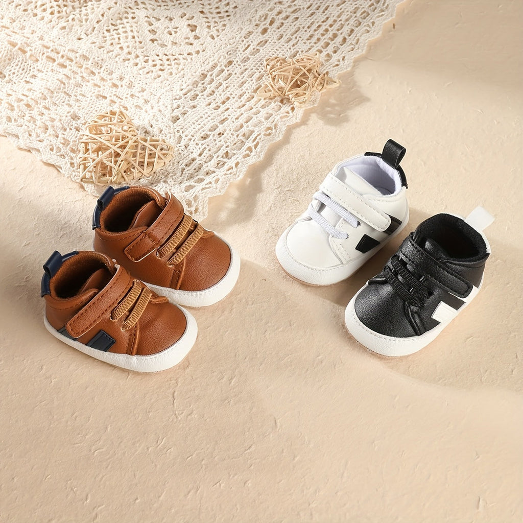 Chaussures bébé garçon nouveau-né 0-3 mois — Monptitlou