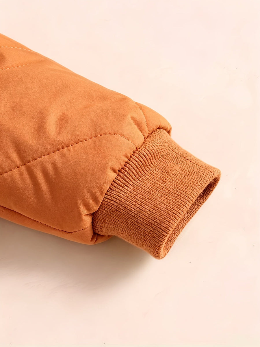 Body épais pour bébé 0 à 1 an, doublure polaire, vêtement d'extérieur automne/hiver, avec fermeture éclair, pour Noël/Ha