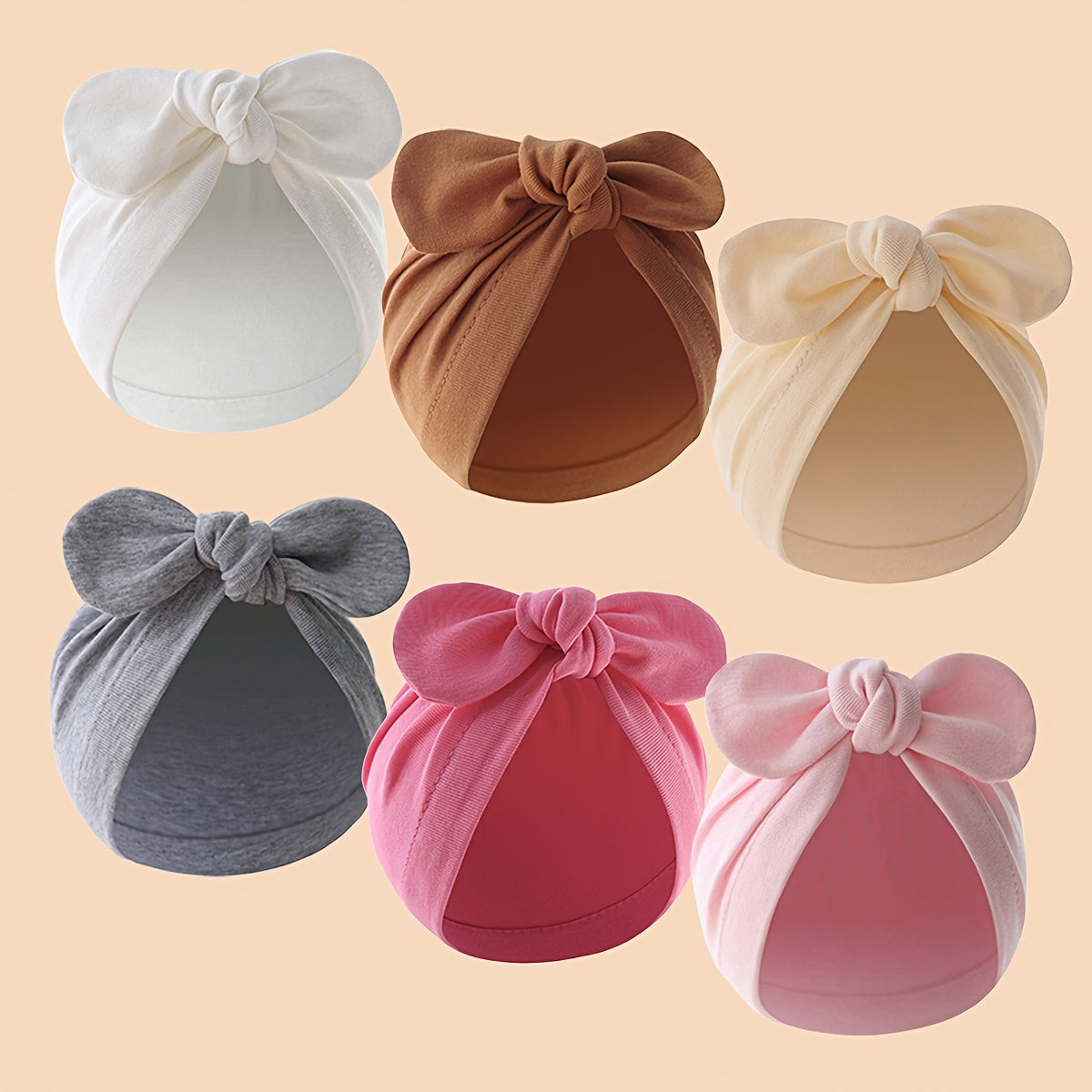 Bonnet Chaud et Doux pour Jeunes avec Nœud Papillon — Monptitlou Image