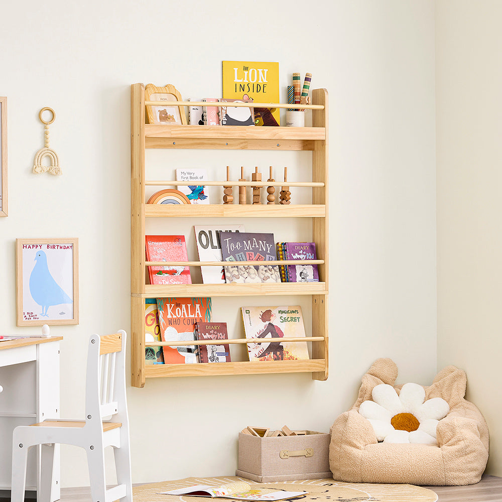1 étagère pour enfants, étagère pour enfants, étagère à jouets — Monptitlou