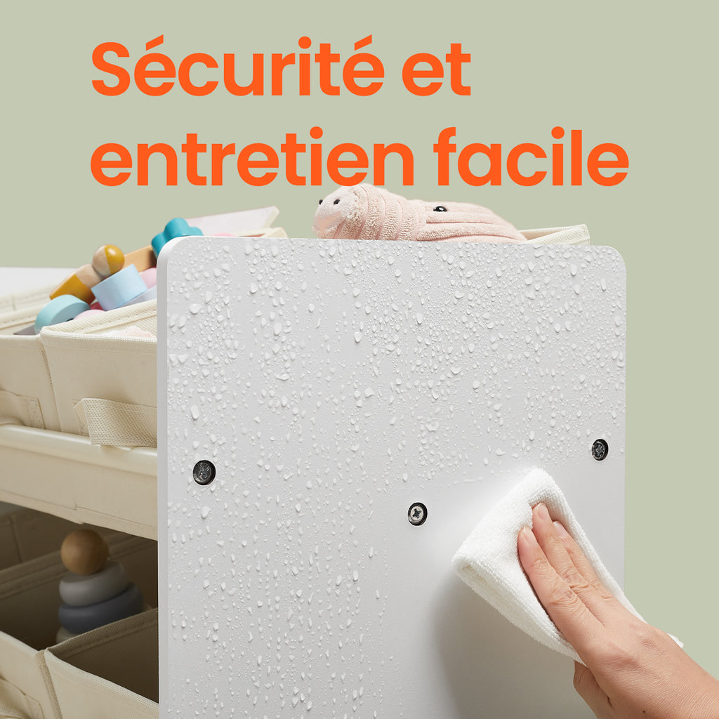 Étagère, 9 Boîtes de Rangement en Tissu Non-tissé, Spacieuse — Monptitlou