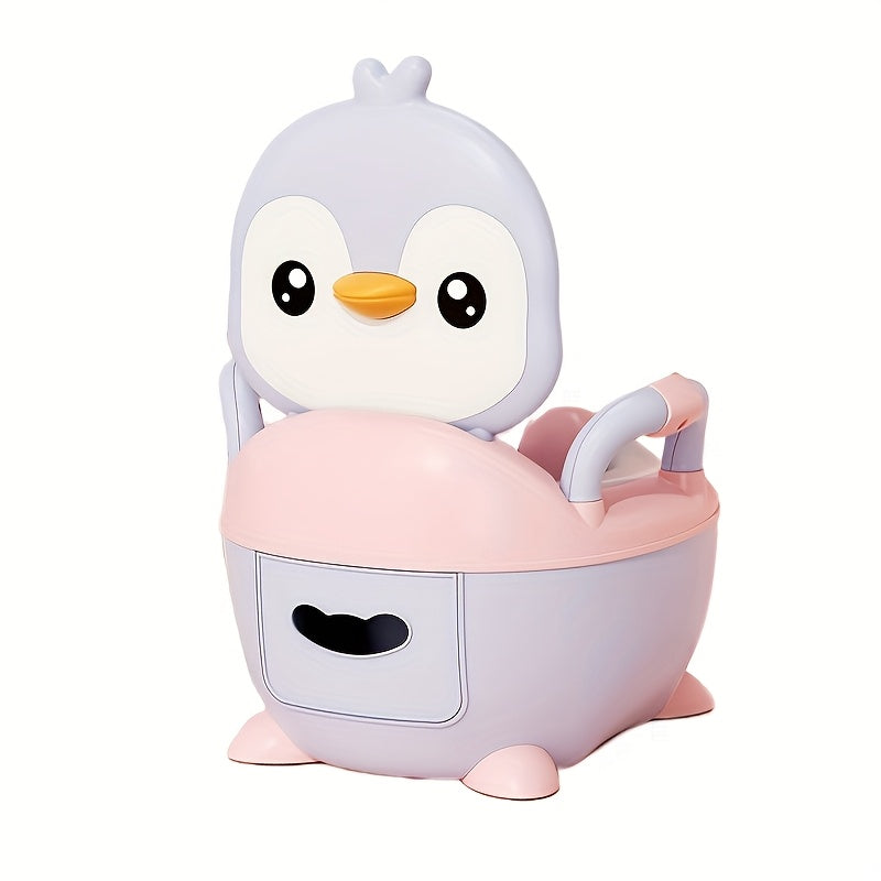 Siège de Toilette d'Apprentissage en Forme de Pingouin avec Housse de — Monptitlou