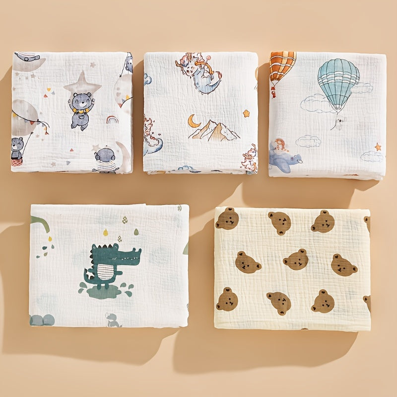 Serviette de bain pour nouveau-né, Serviette d'emmaillotage — Monptitlou