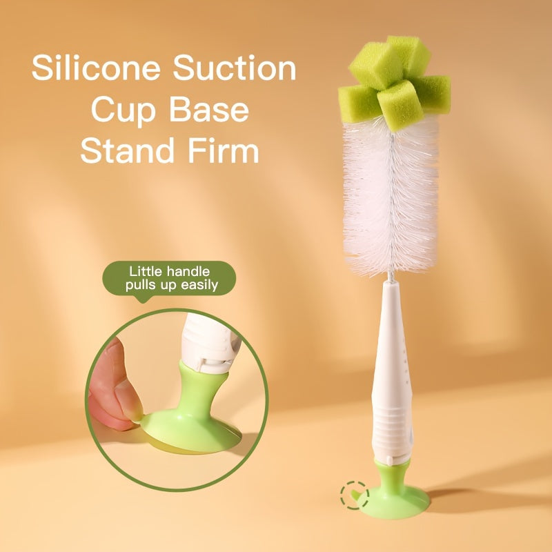 Nylon Éponge Brosse Avec Ventouse, photo 20