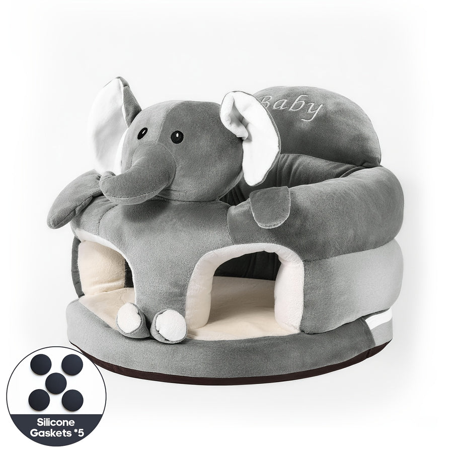 Siège d'appoint ergonomique pour bébé aspect ours/éléphant — Monptitlou