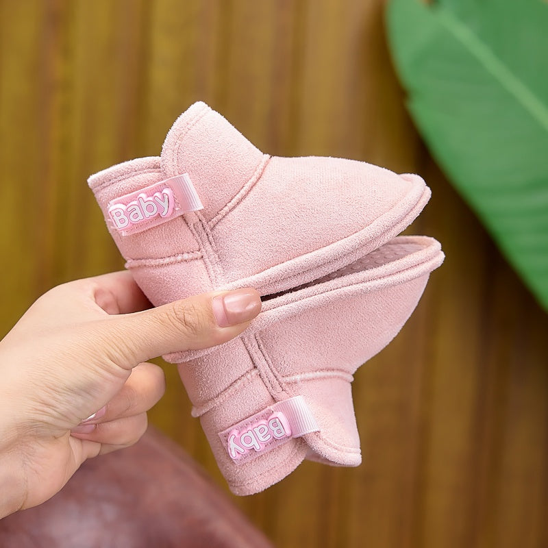 Bottes bébé hiver, chaudes et confortables, tendance, doublure polaire, adaptées intérieur et extérieur, unisexe