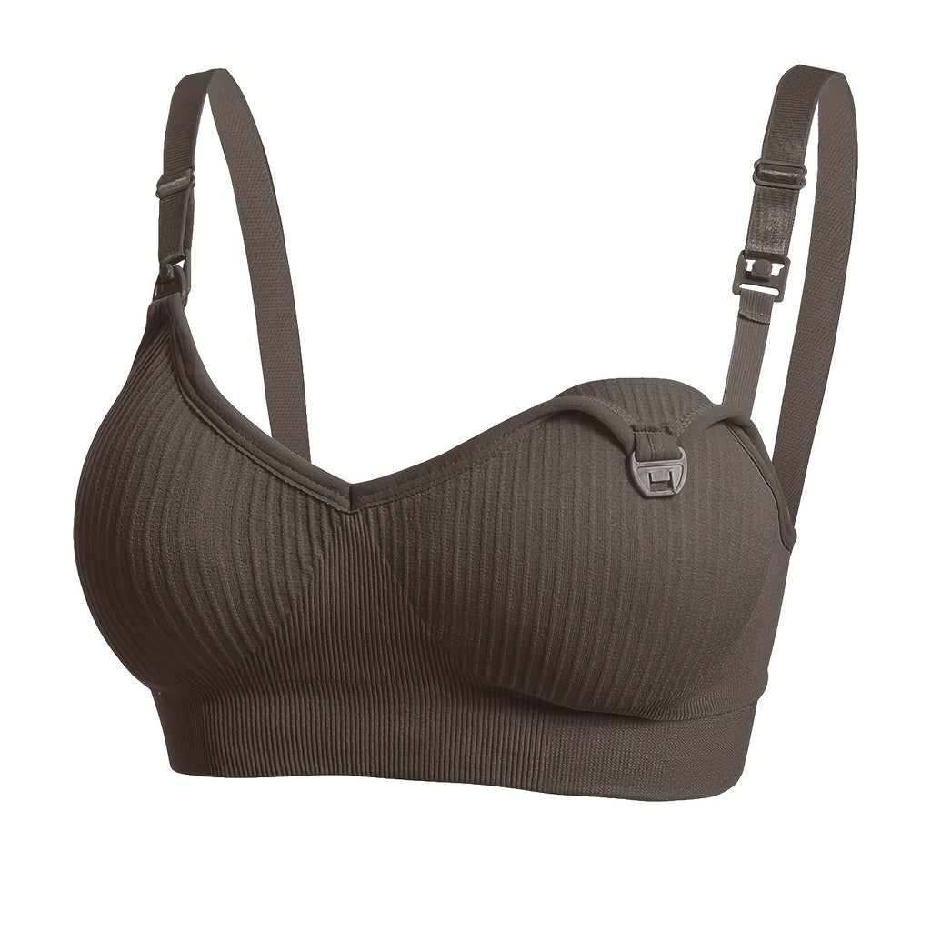 Soutien-gorge d'allaitement sans couture, rose — Monptitlou