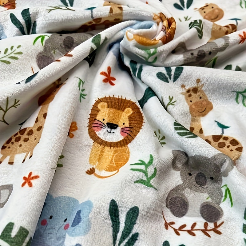 Couverture pour bébé garçon et fille, double épaisseur — Monptitlou