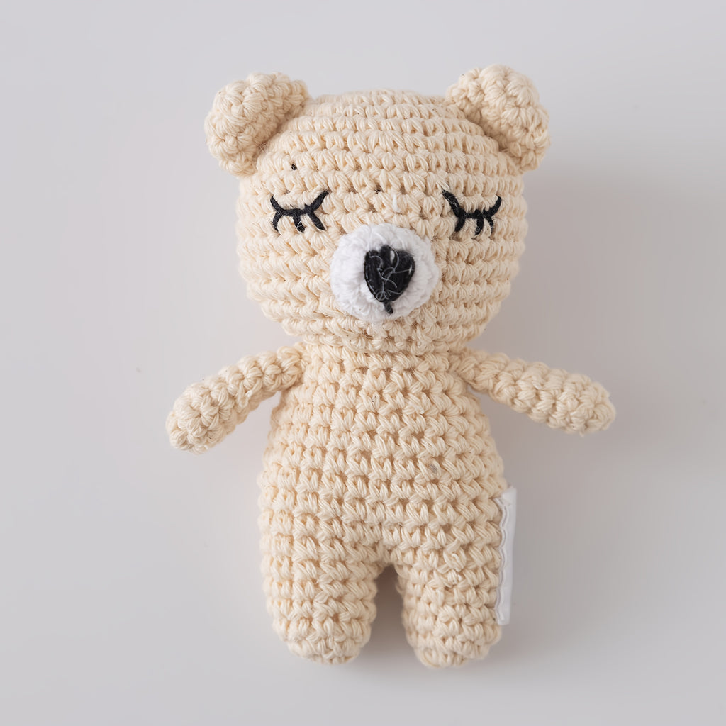 Jouet apaisant au crochet fait main, cadeau pour maman et bébé — Monptitlou