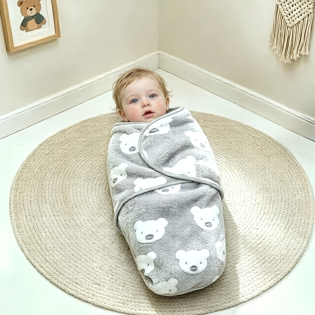 Couverture d'emmaillotage pour bébé, ultra-douce et douce pour la peau — Monptitlou