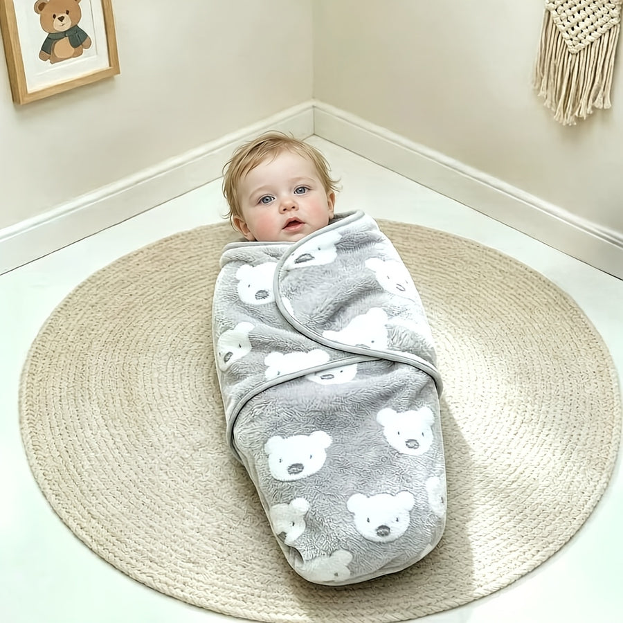 Couverture d'emmaillotage pour bébé, ultra-douce et douce pour la peau — Monptitlou