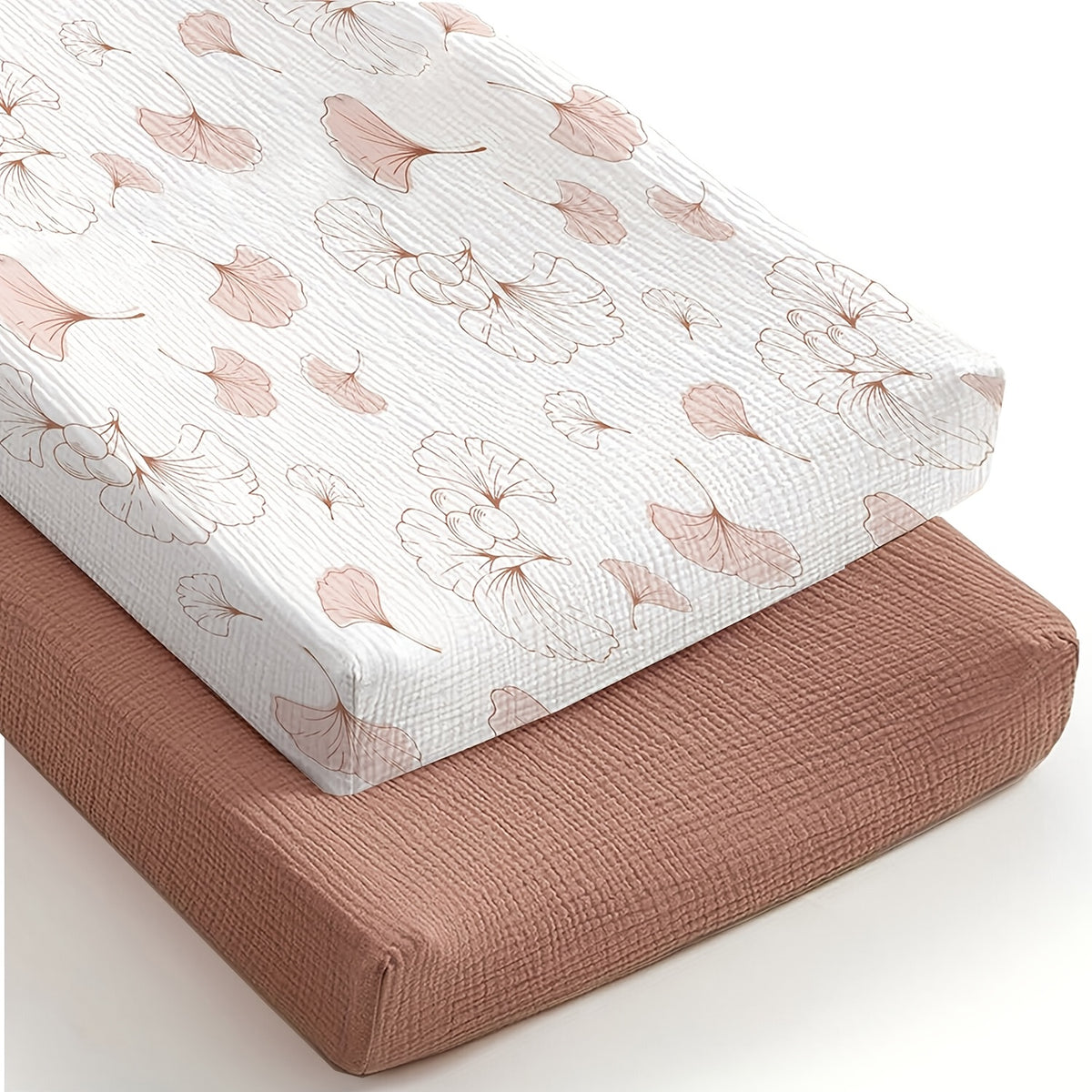 Housse de matelas à langer 2 pièces, déhoussable et lavable — Monptitlou Image
