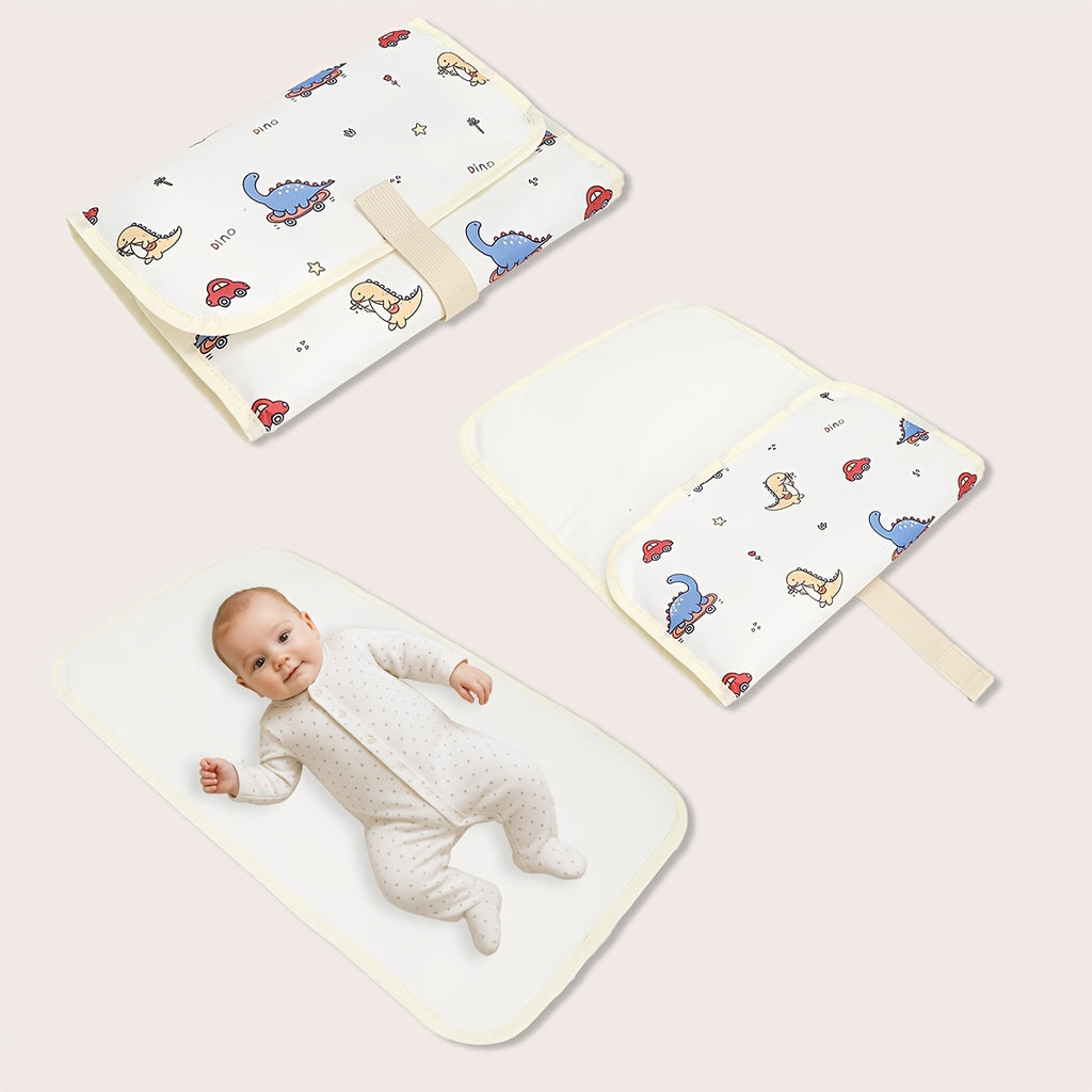 1 Matelas à langer pliable avec motif de dessin animé — Monptitlou