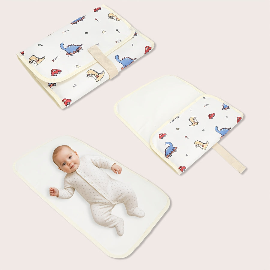 1 Matelas à langer pliable avec motif de dessin animé — Monptitlou