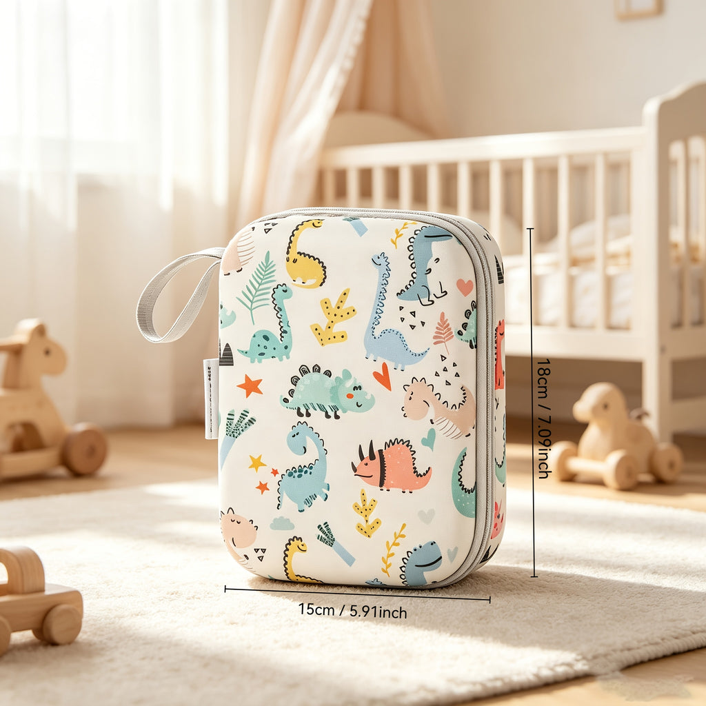 Ensemble de soins 15 pièces avec étui portable blanc — Monptitlou