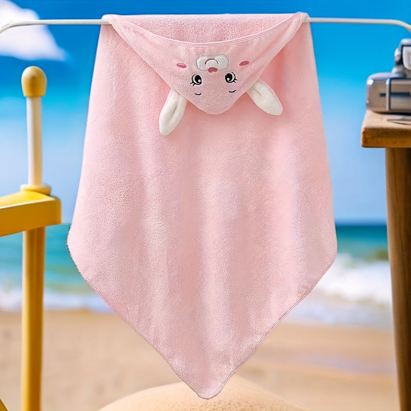Serviette de bain pour bébé avec motif de dessin animé attrayant en — Monptitlou