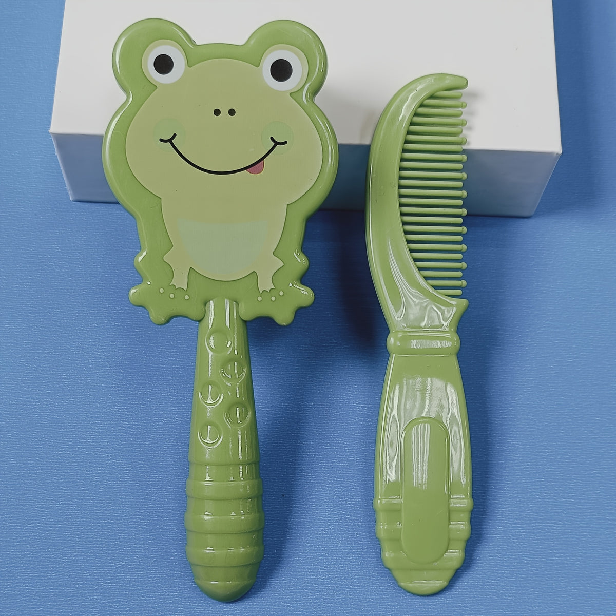 Ensemble Peigne de Bain et Brosse Douce pour le Lavage des Cheveux — Monptitlou Image