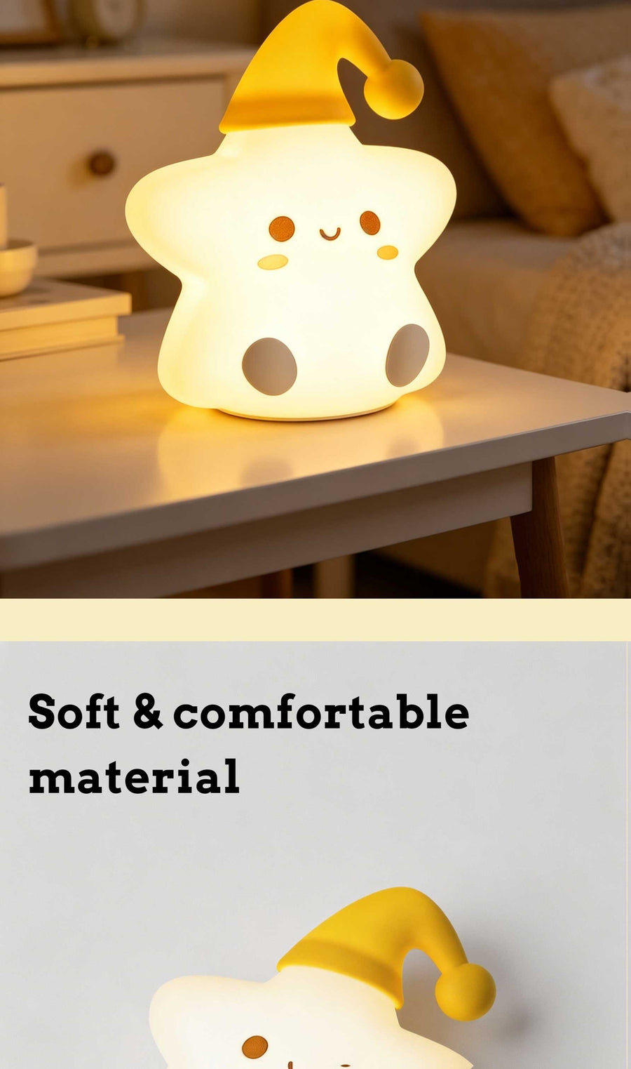 Luminaire de nuit étoile gardienne — Monptitlou