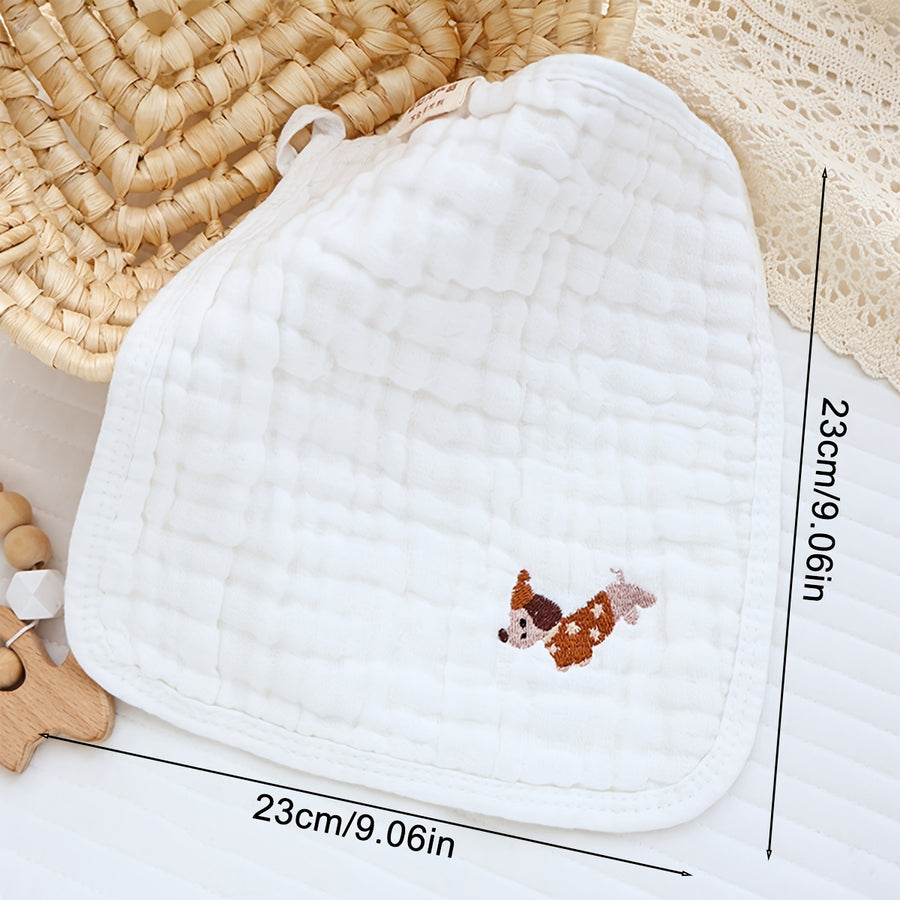 /Pack Bavoirs Bébé Brodé Dessin Animé Mignon — Monptitlou
