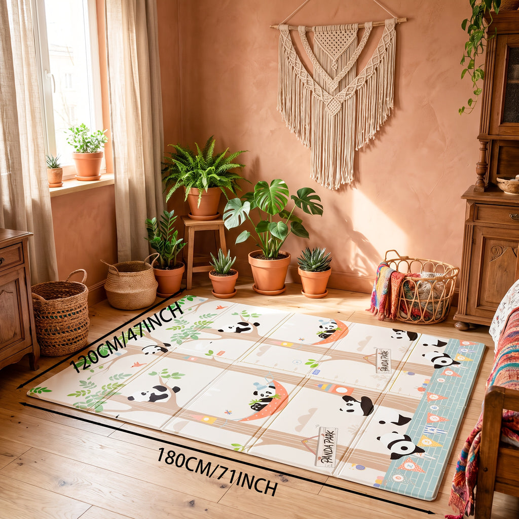 Tapis de jeu 200x180cm Utilisation double face Mousse XPE Surface — Monptitlou