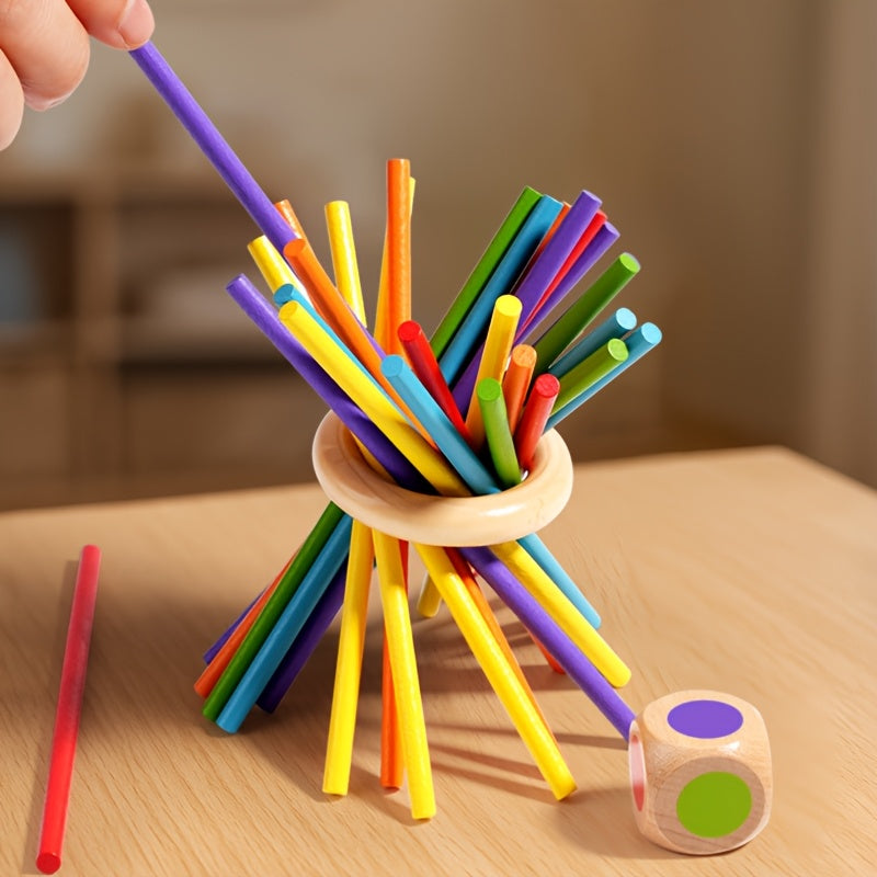 Jouets éducatifs en bois, jeux de société interactifs pour plusieurs, photo 17