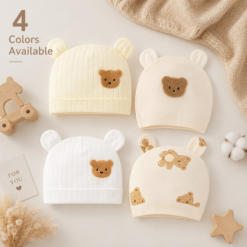 Bonnet bébé nouveau-né toutes saisons — Monptitlou