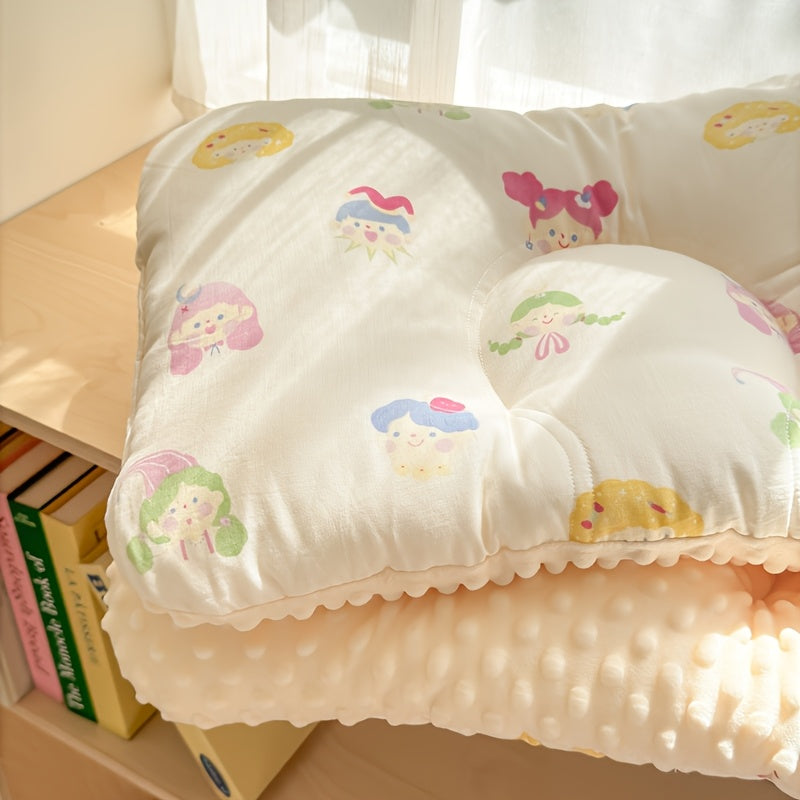 Une garniture d'oreiller en gaze double couche 100% coton imprimée de — Monptitlou