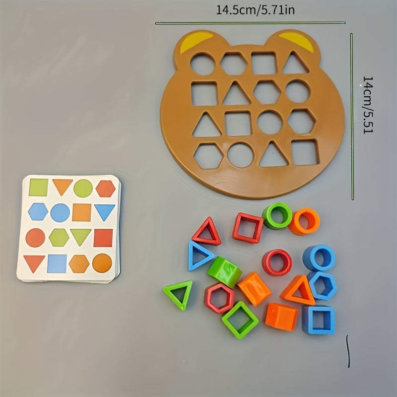 Jeu de correspondance de formes géométriques — Monptitlou