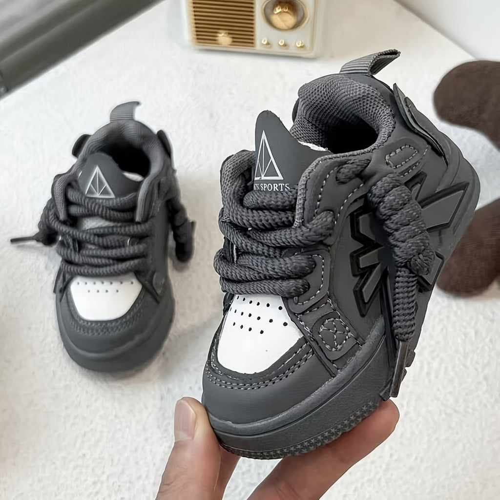 1 Paire de Chaussures de Skate Sportives Décontractées et Tendance — Monptitlou