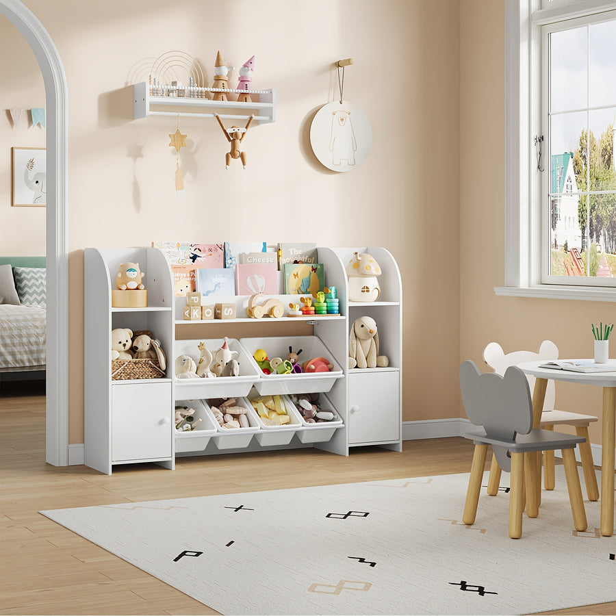 Étagère de rangement multifonctionnelle / Rangement pour magazines — Monptitlou