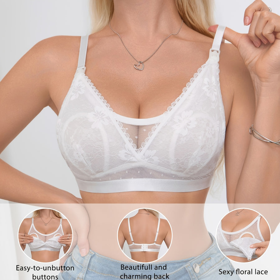 Soutien-gorge d'allaitement pour femme à fermeture avant pour les — Monptitlou