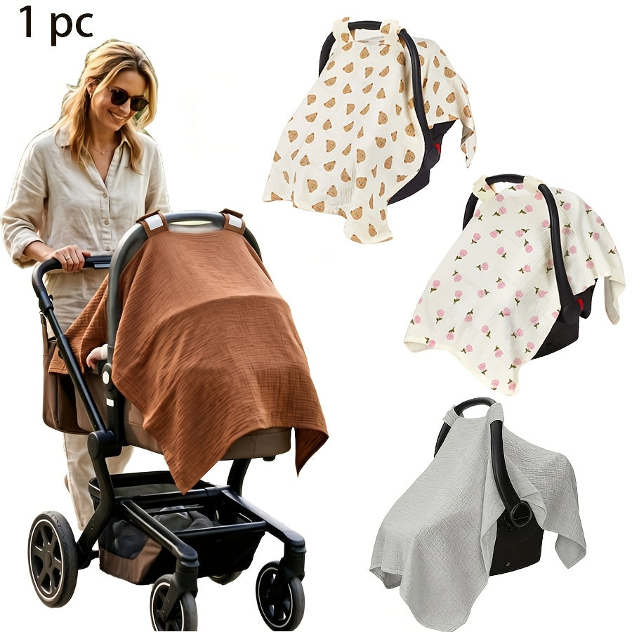 1 pare-soleil pour siège auto bébé, confortable et respirant — Monptitlou Image