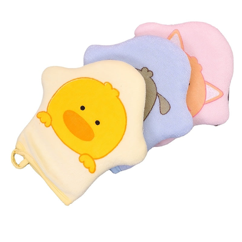 Gant de bain exfoliant ultra-doux motif cartoon 1 pc — Monptitlou