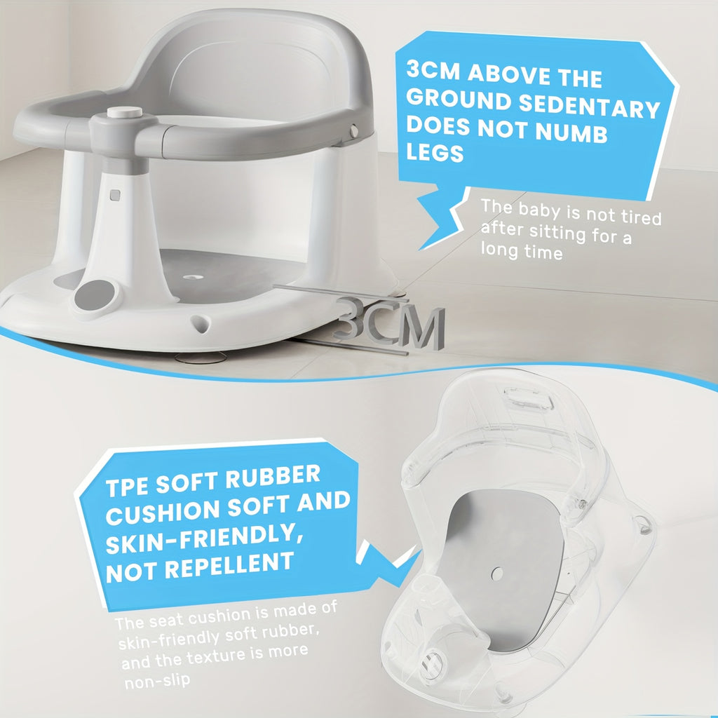 Siège de bain bébé pivotant à 360°, photo 15