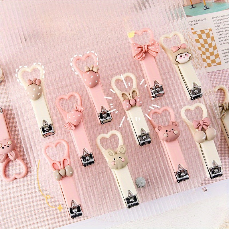 Laser Gravure Personnalisation Disponible Ce Coupe-ongles Cœur Cartoon