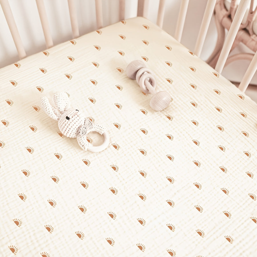 Parure de drap de lit bébé 2 pièces, couvre-lit de bébé — Monptitlou