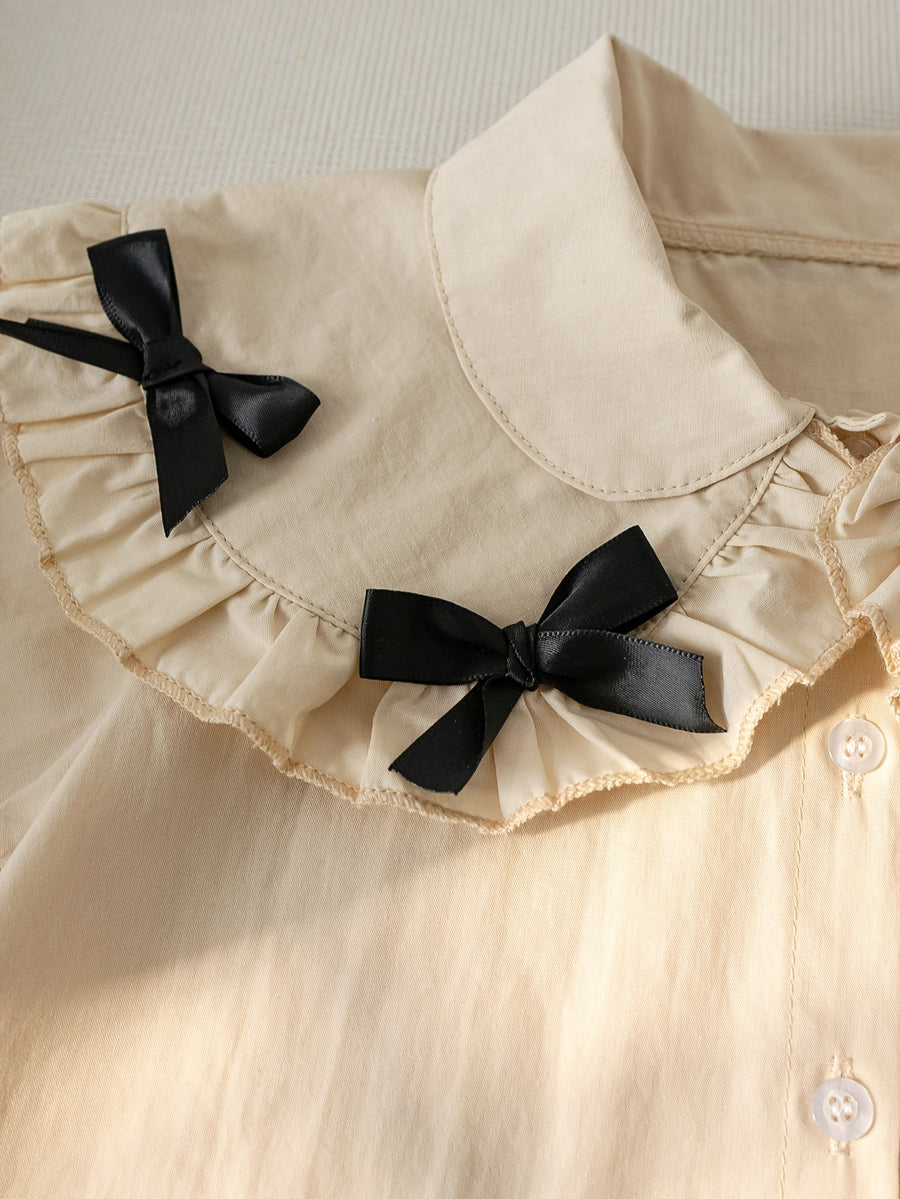 Nouvelle chemise décontractée printemps/été pour filles — Monptitlou