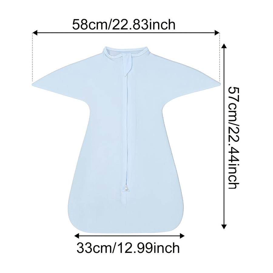 Sac de couchage lange pour bébé avec position mains en l'air — Monptitlou